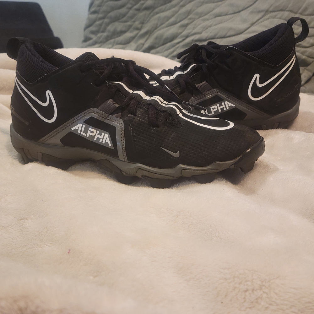Nike Alpha Black Football Cleats